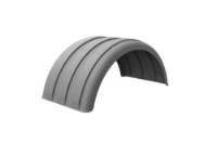 Minimizer 19.5" Galvanized Colored Plastic Fender