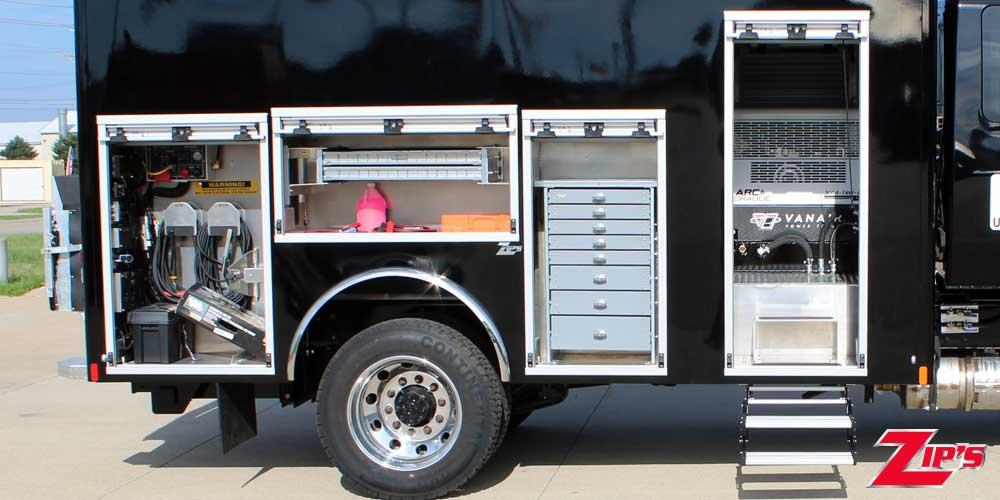 2025 Zips Road Service Body (RSB), International MV-X, 20621 Perspective View