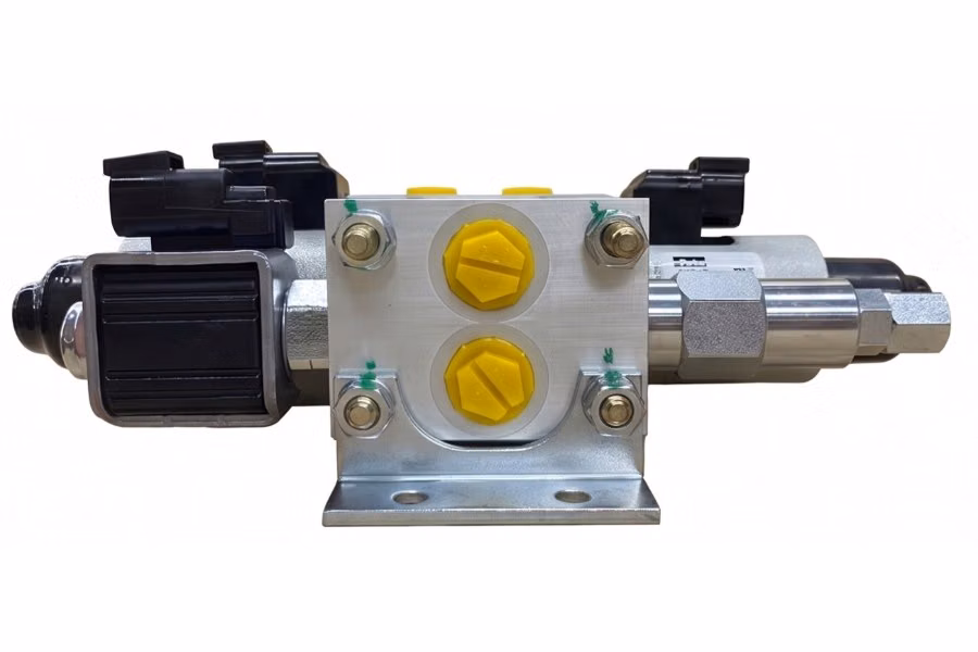 Miller 5-Spool Parker Electrical Control Valve Additional Angle