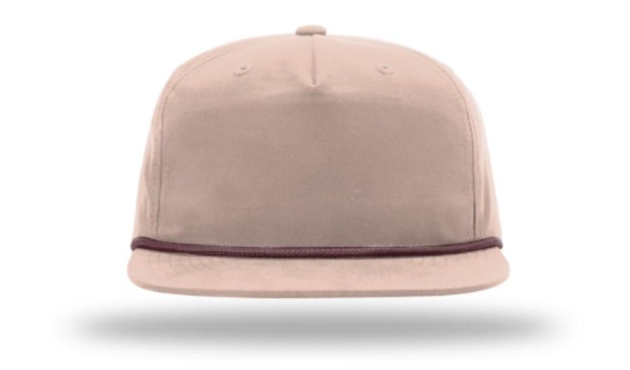 Richardson Umpqua Gramps Flat Bill Hat Close Up Detail