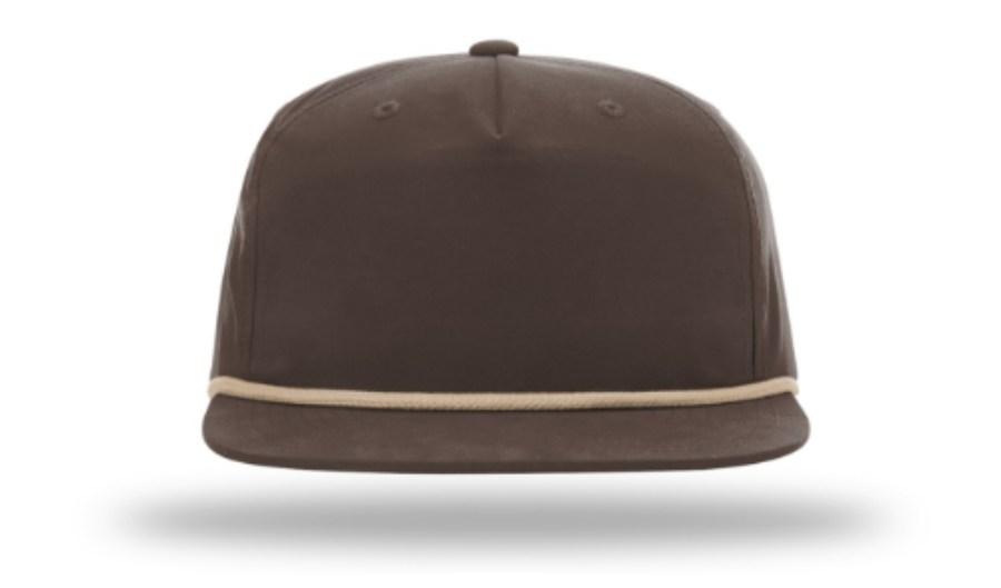 Richardson Umpqua Gramps Flat Bill Hat Close Up Detail