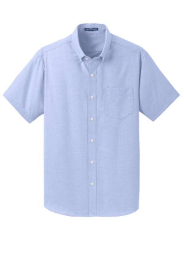 Port Authority Short Sleeve SuperPro Oxford Shirt Additional view