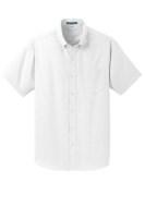 Port Authority Short Sleeve SuperPro Oxford Shirt Additional Angle