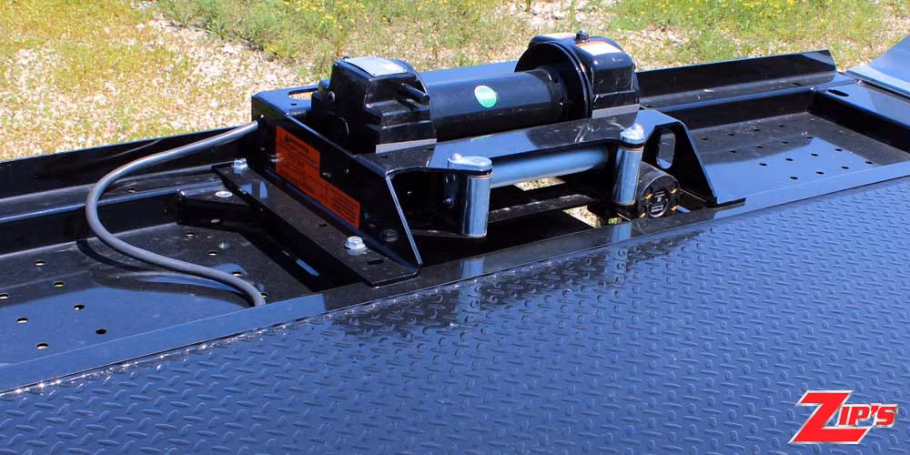 Century 12 Series 21' 6" Steel LCG™ Car Carrier with Auto-Grip, Side Puller Controls & Galvanized Sub-Frame, PO# 938785 Additional Angle