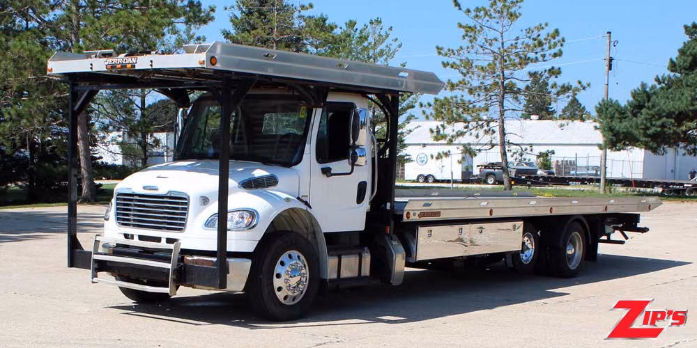 2016 Jerr-Dan 28' Aluminum Conventional 4 Car Carrier, Freightliner M2, 22790 Additional view