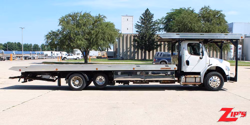 2016 Jerr-Dan 28' Aluminum Conventional 4 Car Carrier, Freightliner M2, 22790 Perspective View