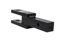 Buyers 2 Inch Square Tubular Shank Clevis Ball Mount Black Additional view