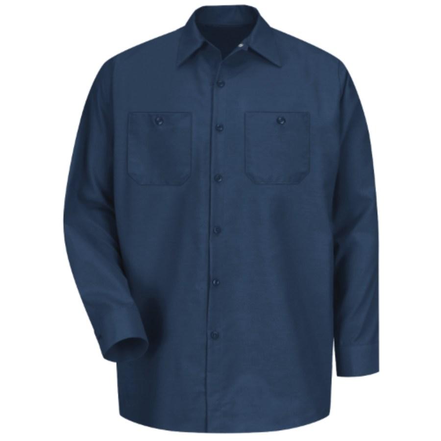Red Kap Long Sleeve Industrial Work Shirt Alternate View