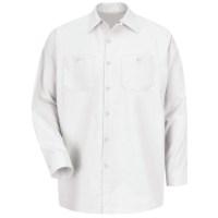 Red Kap Long Sleeve Industrial Work Shirt Perspective View