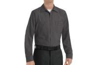 Red Kap Long Sleeve Industrial Work Shirt Perspective View