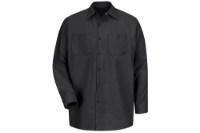 Red Kap Long Sleeve Industrial Work Shirt Additional Angle