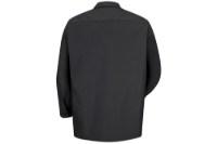 Red Kap Long Sleeve Industrial Work Shirt Feature Close-up