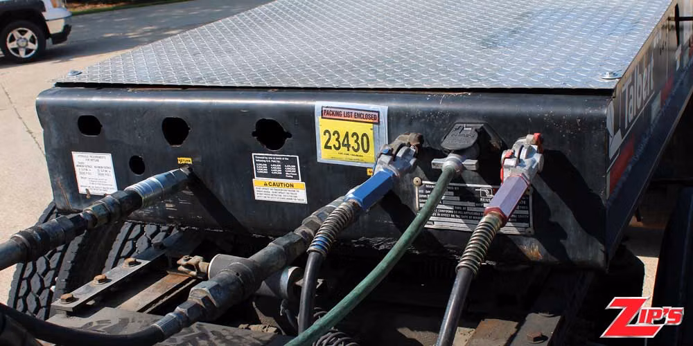 2014 Talbert 55 Ton T3-50CC-HAG-T1 RGN Industrial Trailer, 23430 Close Up Detail