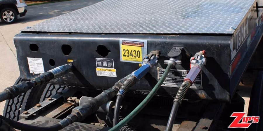 2014 Talbert 55 Ton T3-50CC-HAG-T1 RGN Industrial Trailer, 23430 Close Up Detail