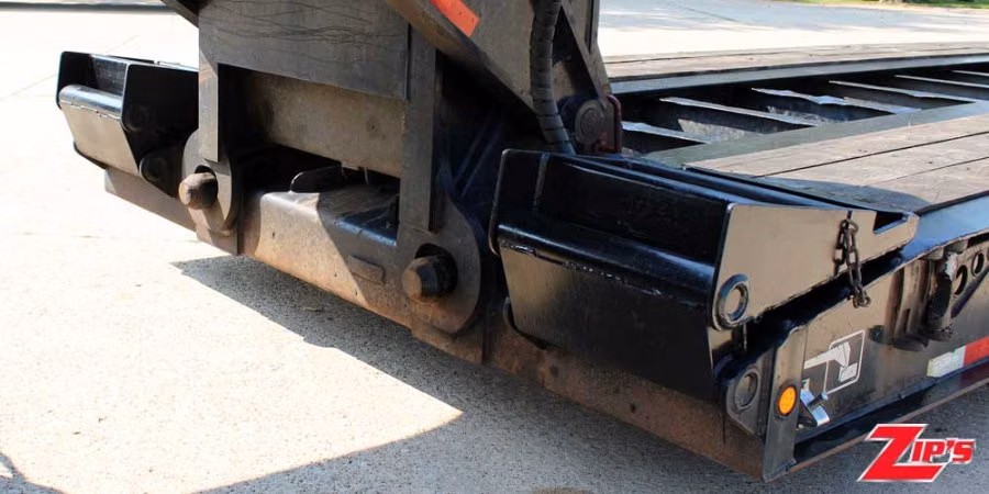 2014 Talbert 55 Ton T3-50CC-HAG-T1 RGN Industrial Trailer, 23430 Perspective View