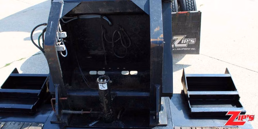 2014 Talbert 55 Ton T3-50CC-HAG-T1 RGN Industrial Trailer, 23430 Feature Close-up