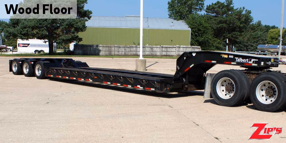 2014 Talbert 55 Ton T3-50CC-HAG-T1 RGN Industrial Trailer, 23430 Feature Close-up