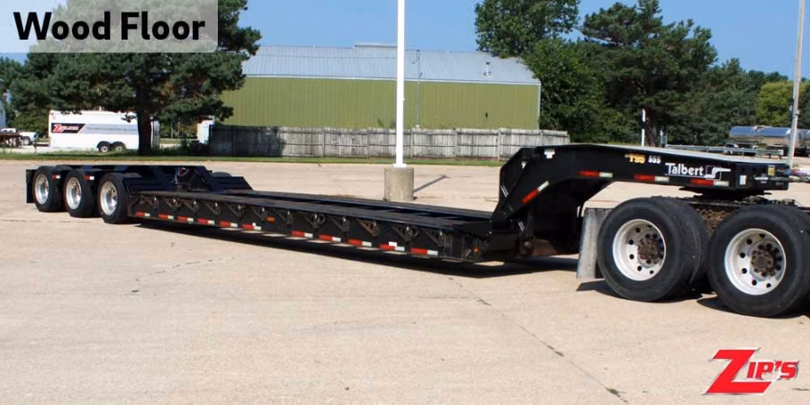 2014 Talbert 55 Ton T3-50CC-HAG-T1 RGN Industrial Trailer, 23430 Feature Close-up