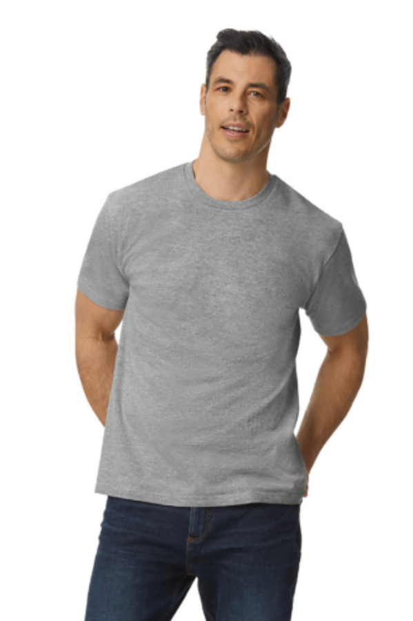 Gildan Softstyle Midweight Tee Close Up Detail