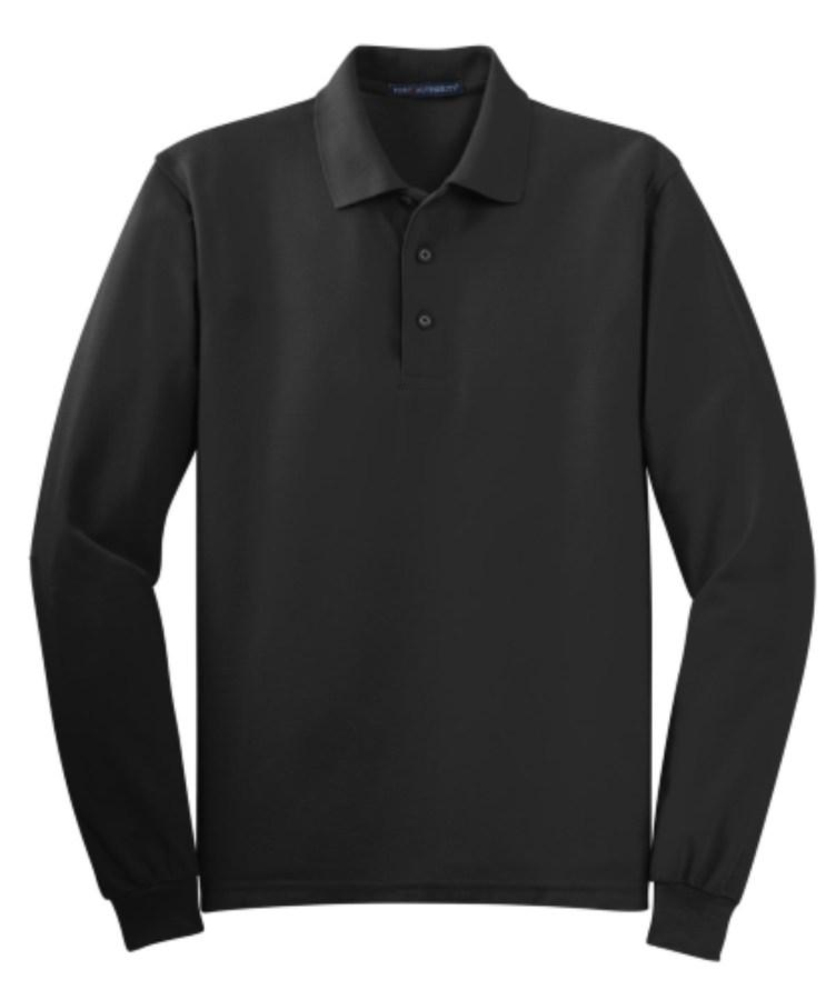 Port Authority Silk Touch Long Sleeve Polo Additional view