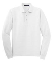 Port Authority Silk Touch Long Sleeve Polo Additional Angle