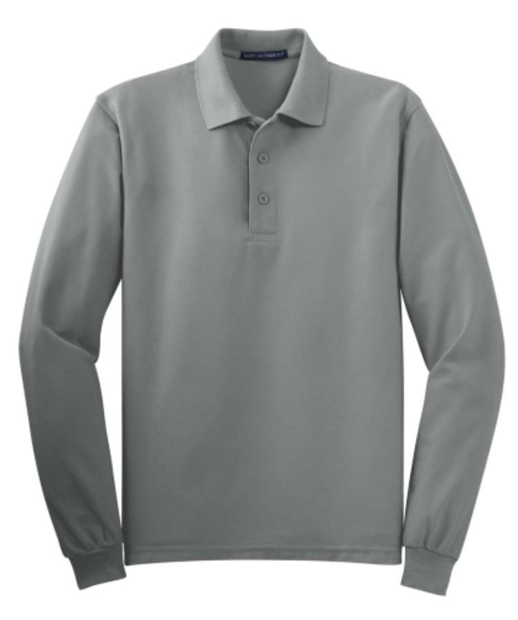 Port Authority Silk Touch Long Sleeve Polo Additional view