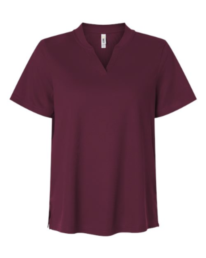 CORE365 Women's Nova Performance Pique Polo Perspective View