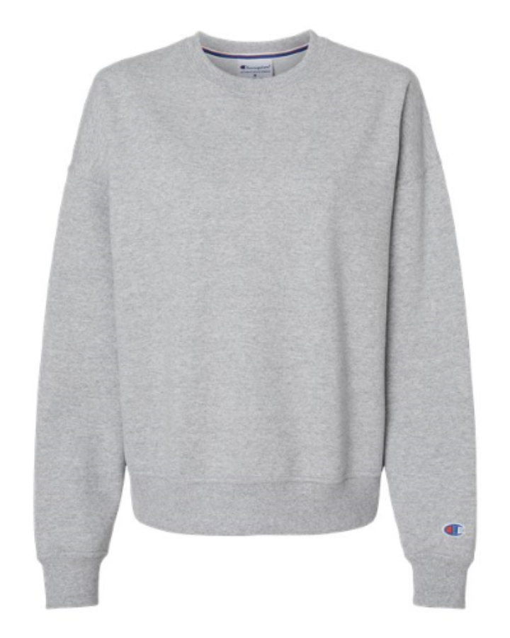 Champion Women's Powerblend Crewneck Sweatshirt Additional Angle