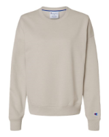 Champion Women's Powerblend Crewneck Sweatshirt Perspective View