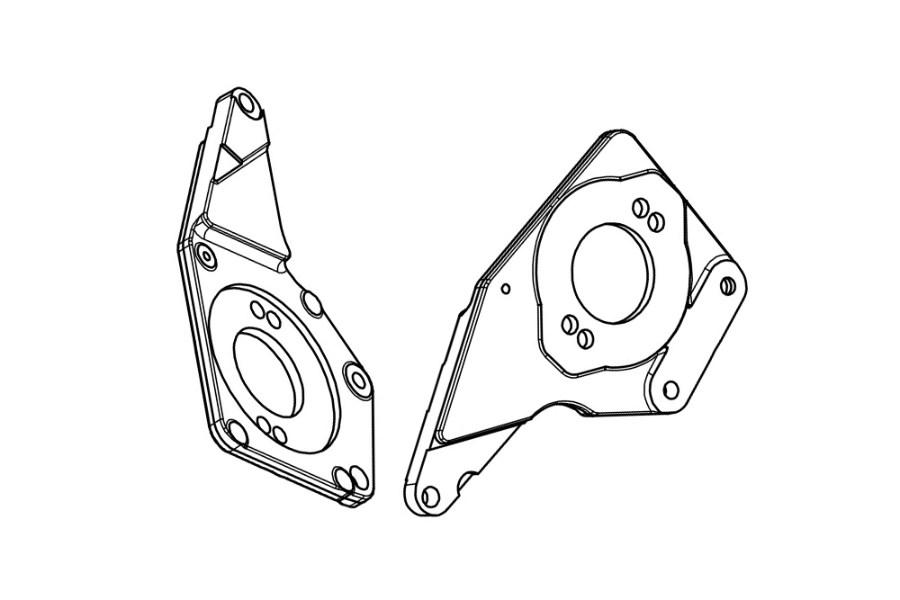 DewEze Pump Mount Bracket 716274 Additional Angle