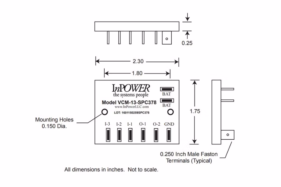 InPower Overspeed Control Module VCM-13-SPC378 Additional view