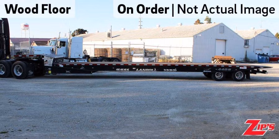 2027 Landoll 53' 440B Galvanized Sliding Axle Industrial Trailer, 23624