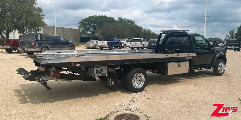 2024 Century 19' 6" Steel 10 Series Car Carrier, Dodge Ram 5500HD, 22091 Perspective View