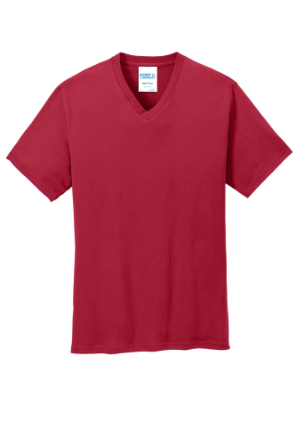 Port & Co Core Cotton V-Neck Tee Alternate View