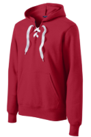 Sport-Tek Lace Up Pullover Hooded Sweatshirt Additional view