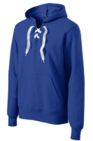 Sport-Tek Lace Up Pullover Hooded Sweatshirt Additional Angle