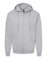 Tultex Unisex Full-Zip Hooded Sweatshirt Alternate View