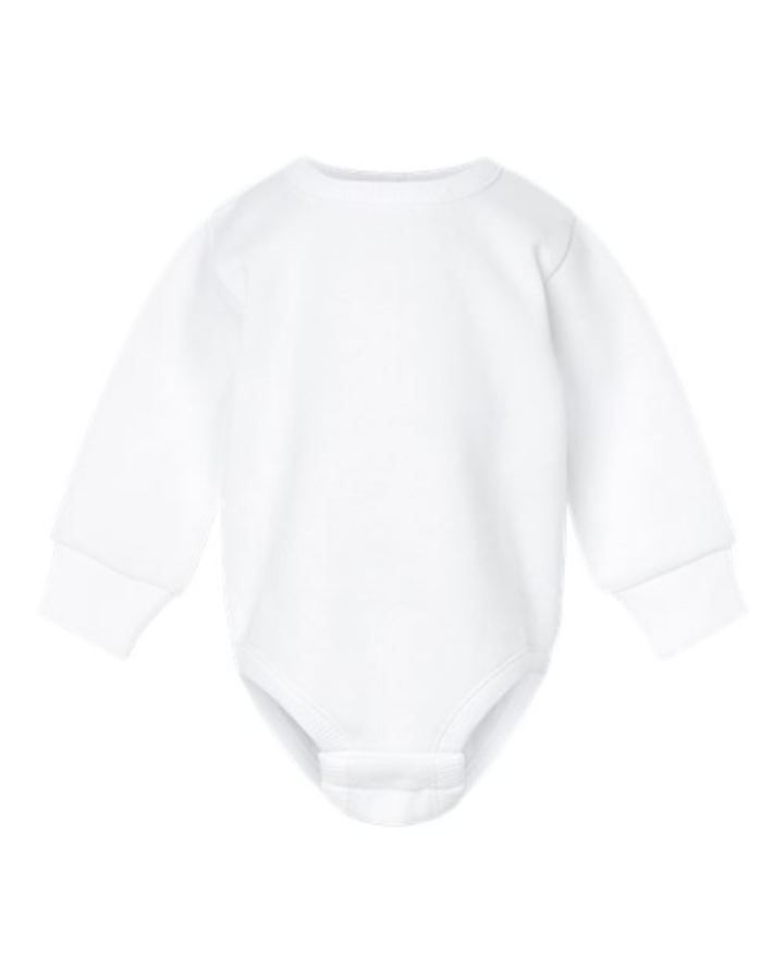 Rabbit Skins Infant Fleece Bodysuit Perspective View