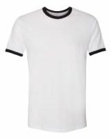 Next Level Unisex Cotton Ringer T-Shirt Additional Angle