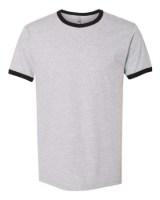 Next Level Unisex Cotton Ringer T-Shirt Perspective View