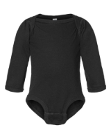 Rabbit Skins Infant Fine Jersey Long Sleeve Bodysuit
