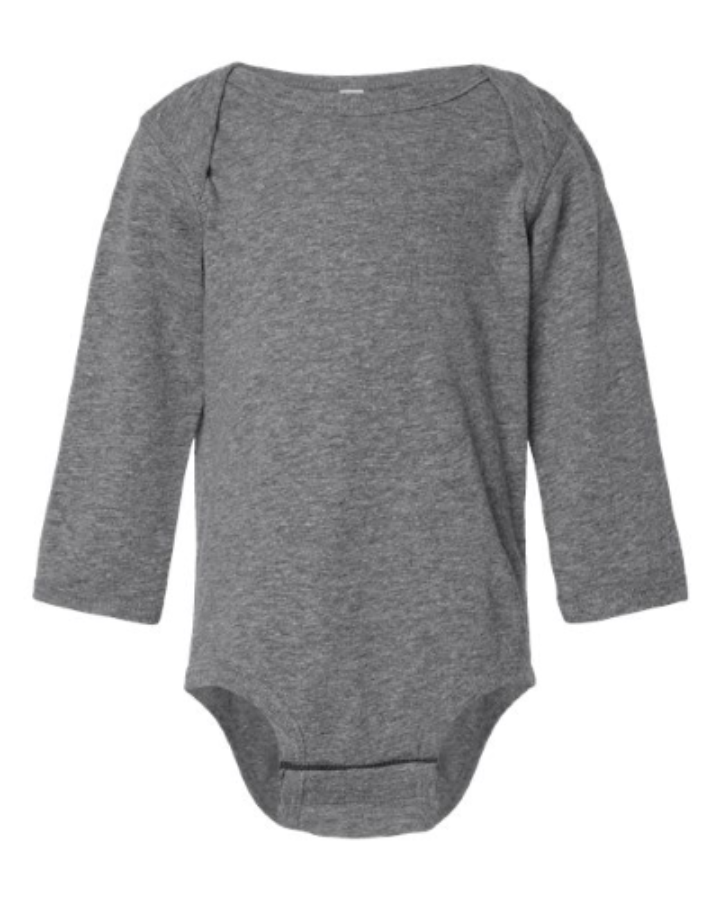 Rabbit Skins Infant Fine Jersey Long Sleeve Bodysuit Additional view