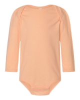 Rabbit Skins Infant Fine Jersey Long Sleeve Bodysuit Alternate View
