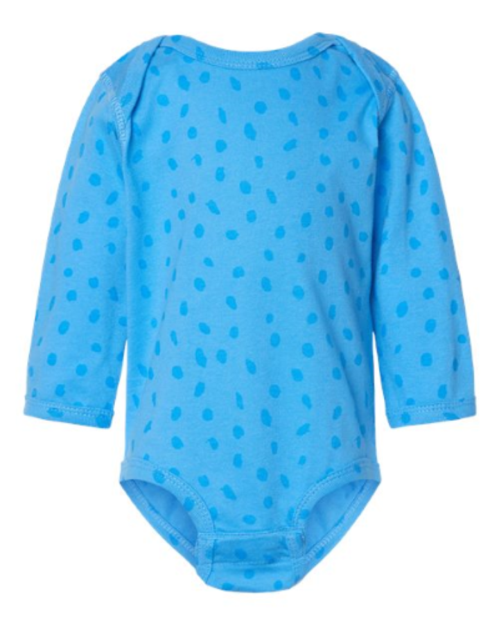 Rabbit Skins Infant Fine Jersey Long Sleeve Bodysuit Close Up Detail