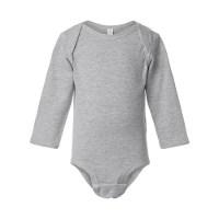 Rabbit Skins Infant Fine Jersey Long Sleeve Bodysuit Feature Close-up