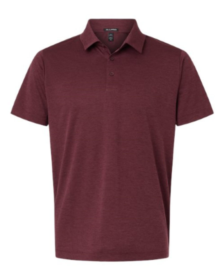 AllPro Men's Pro-Lock Performance Mélange Polo Additional Angle