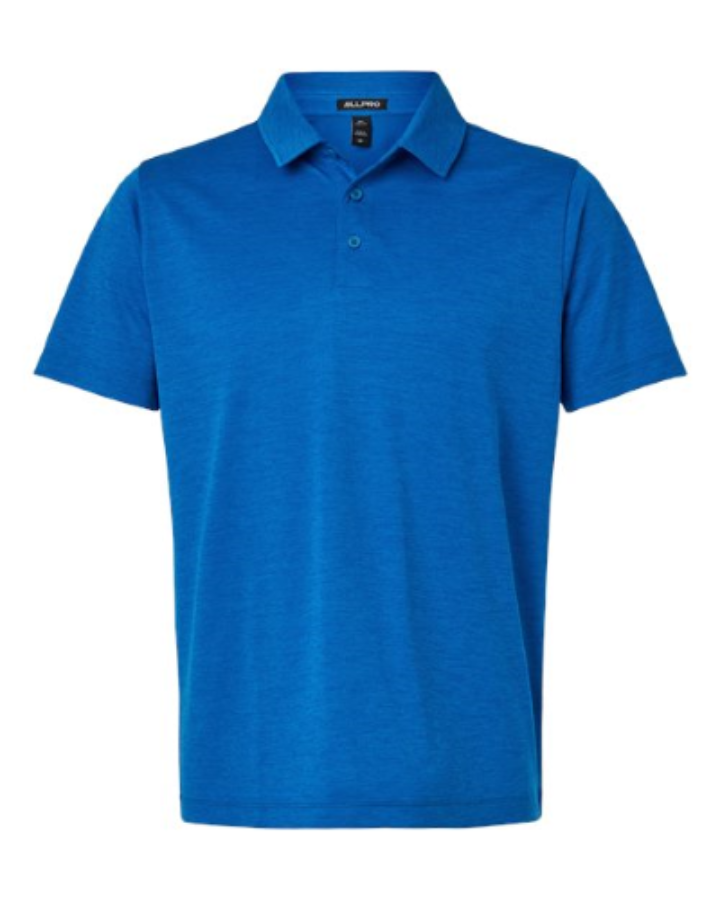 AllPro Men's Pro-Lock Performance Mélange Polo Perspective View