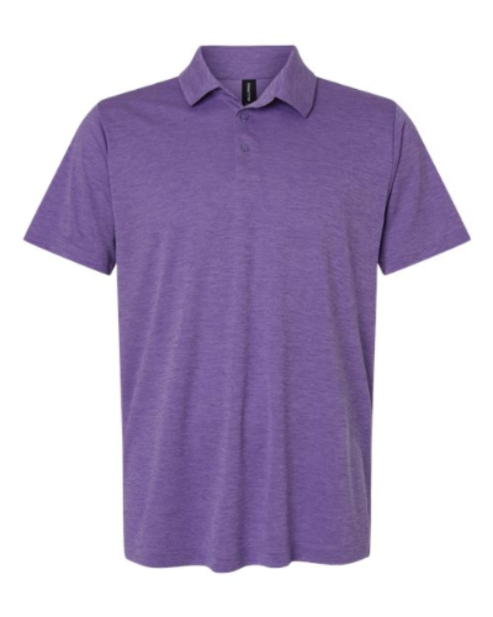 AllPro Men's Pro-Lock Performance Mélange Polo Additional view
