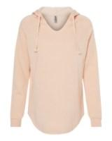 Independent Women's Lightweight California Wave Wash Hooded Sweatshirt Additional view