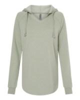 Independent Women's Lightweight California Wave Wash Hooded Sweatshirt Alternate View